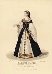 Rainha Claude, primeira esposa do Rei Francisco I