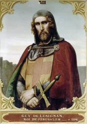 Guido de Lusignan, rei de Jerusalém e de Chipre
