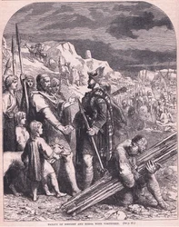 Tratado de Hengist e Horsa com Vortigern AD 600