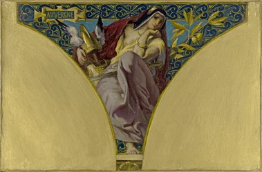 Esboço para a Salle des Fêtes da Câmara Municipal de Paris: L