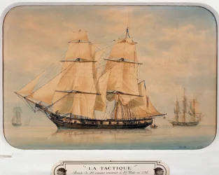 Presídio táctico, construído em 1792, por François Roux (1811-1882), França
