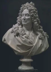 Retrato de Nicolas Boileau (1636-1711) (mármore)