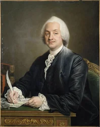 Retrato de Denis Paul Le Pot de la Fontaine. 1772