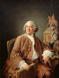 Retrato do Arquitecto Edmé Bouchardon 1698-1762.