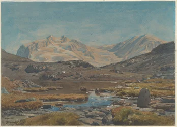 Paisagem montanhosa