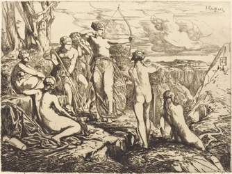 Diana e suas ninfas