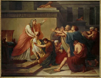 José reconhecido pelos seus irmãos (pintura sobre tela)
