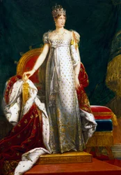 Retrato de Marie Louise, Imperatriz da França, do Barão François Gerard, pintura