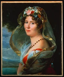 Retrato de Constance Ossolinska Lubienska
