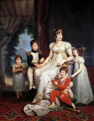 Retrato de Marie-Annonciade, também conhecida como Caroline Bonaparte