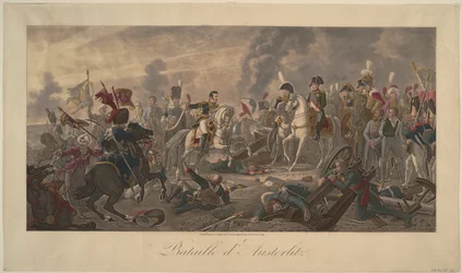 A Batalha de Austerlitz em 2 de dezembro de 1805