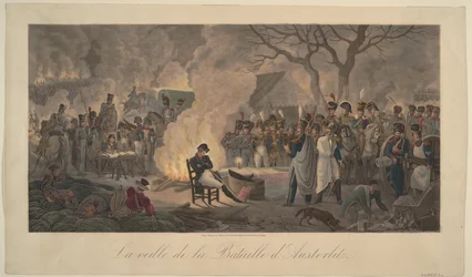 A Batalha de Austerlitz em 2 de dezembro de 1805