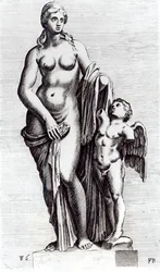Venus celestial, c.1653 (gravura) (foto do bw)