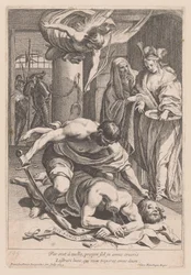 Decapitação de João Baptista
Par erat â nullo (...) (título sobre o objecto)