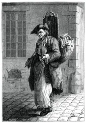 Músico Viajante, 1885.