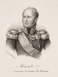 Retrato do czar Alexandre I da Rússia