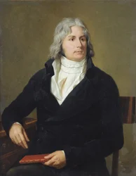 Retrato de Louis-Francois (Louis Francois) Bertin dit Bertin l