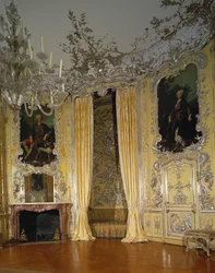 Amalienburg, o pequeno pavilhão de caça situado nos terrenos do Palácio de Nymphenburg