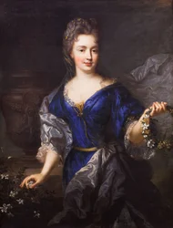 Retrato de Marie-Anne de Bourbon, Princesa de Conti, 1690 (óleo sobre tela)