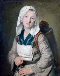 Vendedor de chá de ervas, c1725-1778