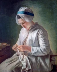 Jovem no trabalho, c1725-1778