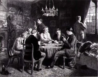 Reverie - A Voice from Far Away, gravado por Robert W. Macbeth (1848-1910) pub. por Thomas McLean