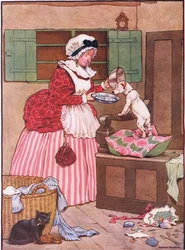 Mãe velha Hubbard, década de 1930