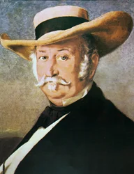 John Sutter (1803-80) 1866 (óleo sobre tela)