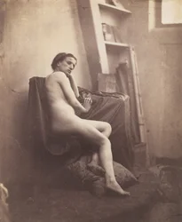 Nu feminino no ateliê, 1856-59