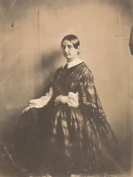 Retrato de uma mulher, c. 1850.