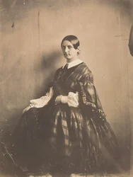 Retrato de uma mulher,c. 1850 (foto)