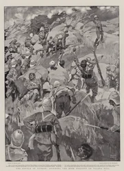 A Batalha de Dundee, tomando a posição de Boer em Talana Hill