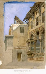 Casa de Memlook Radnau bey, Cairo, 1870