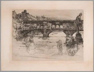 Ponte Vecchio, Florença (Primeira Placa)
