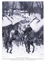 Fome nos dias de Ethelred AD1005, década de 1920