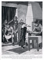 O assassinato de Thomas Woodstock, duque de Gloucester, AD1336, anos 1920