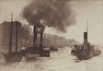 Cena do porto sem título, c. 1880