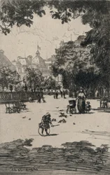 Jardim de Luxemburgo, 1915