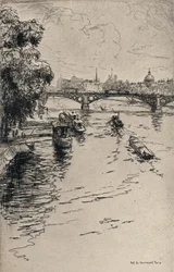 Pont du Carrousel, 1915