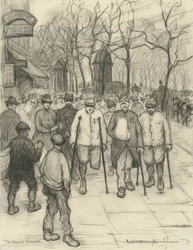 O Passeio dos Feridos, 1917