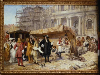 Carlos II e Wren em St. Paul