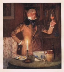 O Sr. Micawber no seu elemento