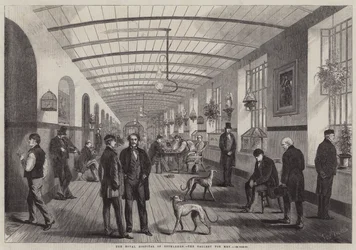 O hospital real de Bethlehem, a galeria para homens