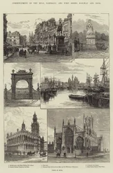 Início do Hull, Barnsley e West Riding Railway and Dock