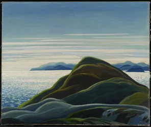 Costa norte, superior do lago, 1927