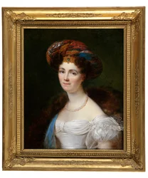 Retrato de Josefina Victoire Meslier-Duvey (óleo sobre tela)