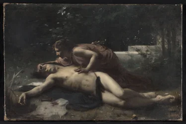 Pyramus and Thisbe, ca. 1875 (óleo sobre tela)