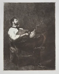 Guitarrista, 1861.