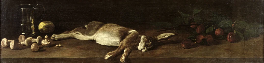 Ainda vida com uma lebre, 1863