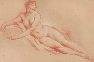 Boucher - Um nu feminino reclinado